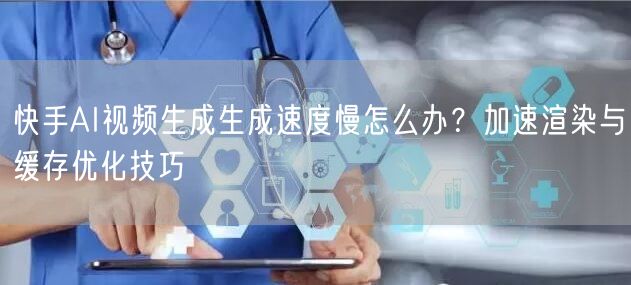 快手AI视频生成生成速度慢怎么办？加速渲染与缓存优化技巧