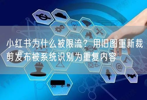 小红书为什么被限流？用旧图重新裁剪发布被系统识别为重复内容