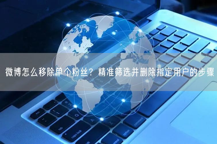 微博怎么移除单个粉丝？精准筛选并删除指定用户的步骤